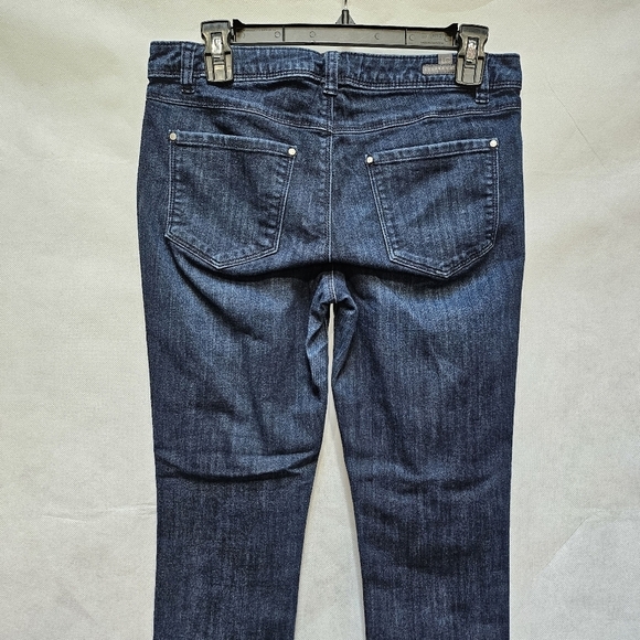 Lauren Conrad Dark Wash Blue Denim Jean 84% Cotton 14% Polyester 2% Spandex Sz 8 - Picture 4 of 6